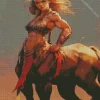 Beautiful Female Centaur Diamond Painting
