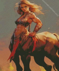 Beautiful Female Centaur Diamond Painting