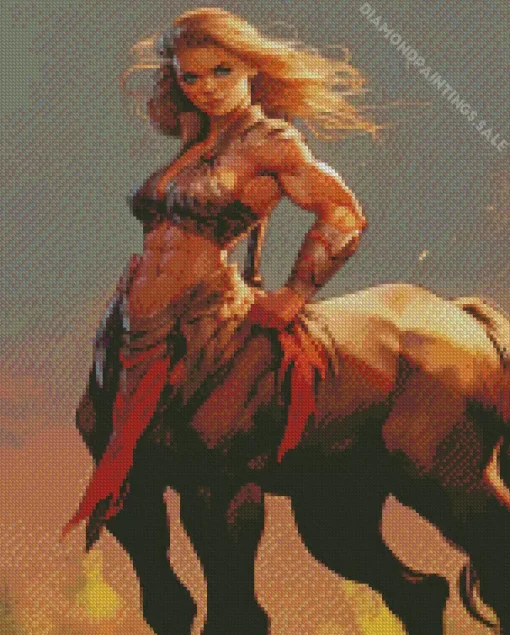 Beautiful Female Centaur Diamond Painting