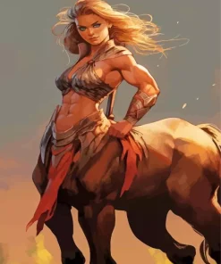 Beautiful Female Centaur Diamond Painting