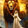 Beauty And The Lion Diamond Painting