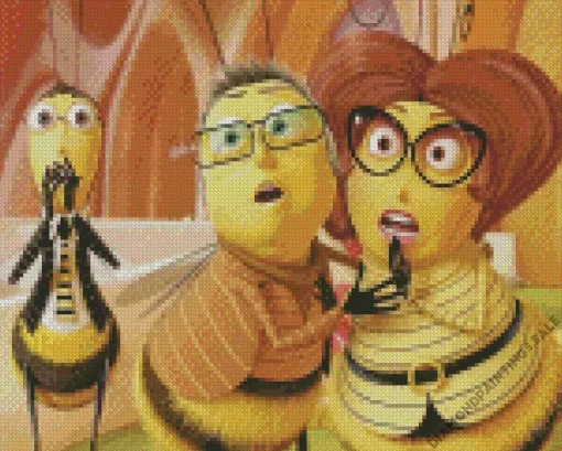 Bee Movie Diamond Painting