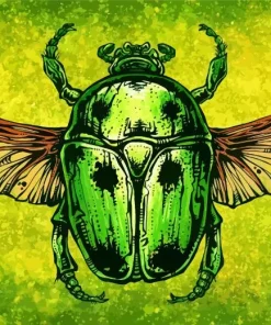 Beetle Art Diamond Painting