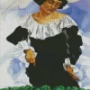 Bella With White Collar By Marc Chagall Diamond Painting
