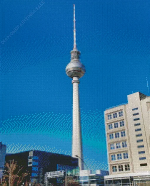 Berliner Fernsehturm Diamond Painting