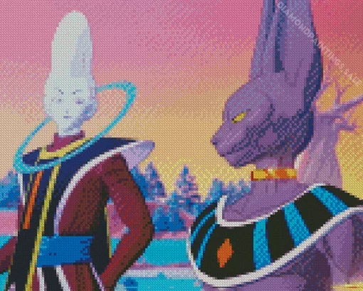 Berus And Whis Diamond Painting