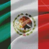 Bird In Mexican Flag Diamond Painting