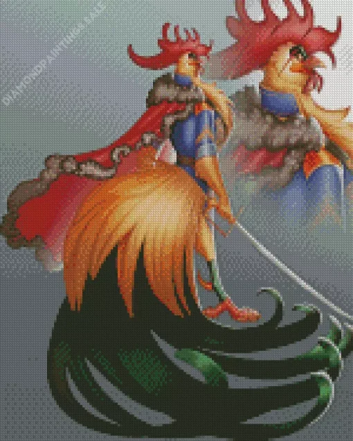 Bird Warrior Diamond Painting