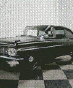 Black 1959 Impala Diamond Painting