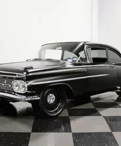 Black 1959 Impala Diamond Painting