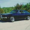 Black 1969 Charger Diamond Painting