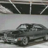 Black 69 Dodge Charger Diamond Painting