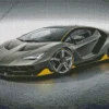 Black And Yellow Lambo Diamond Painting