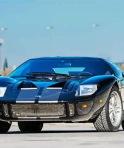 Black Ford GT 40 Diamond Painting