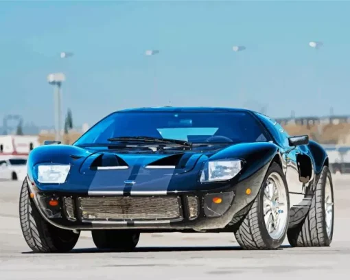 Black Ford GT 40 Diamond Painting