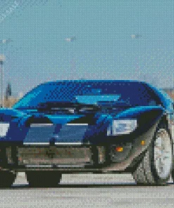Black Ford GT 40 Diamond Painting