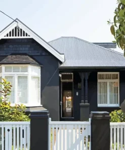 Black House Diamond Painting