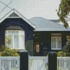 Black House Diamond Painting