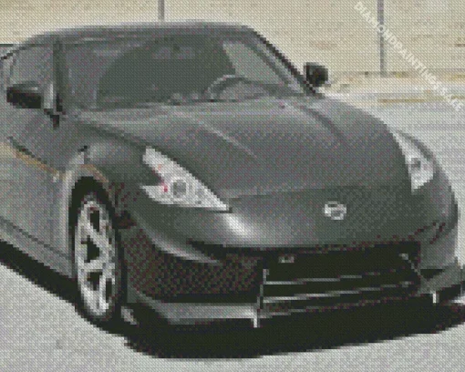 Black Nissan 370z Diamond Painting