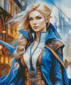 Blonde Elf Diamond Painting