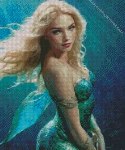 Blonde Mermaid Diamond Painting