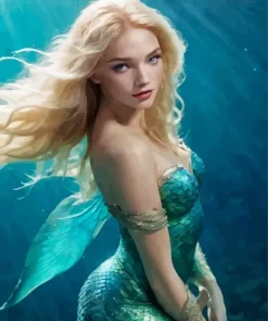 Blonde Mermaid Diamond Painting