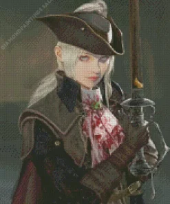 Bloodborne Lady Maria Character Diamond Painting