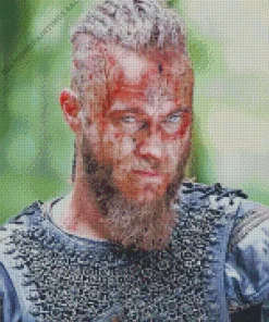 Bloody Ragnar Vikings Diamond Painting