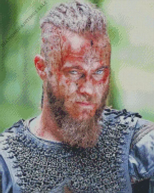 Bloody Ragnar Vikings Diamond Painting