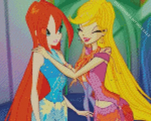 Bloom And Stella Diamond Painting