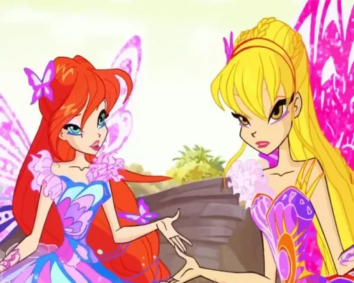 Bloom And Stella Winx Club Diamond Painting