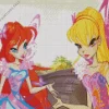 Bloom And Stella Winx Club Diamond Painting