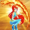 Bloom Winx Club Power Diamond Painting