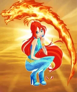 Bloom Winx Club Power Diamond Painting