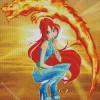 Bloom Winx Club Power Diamond Painting