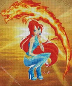 Bloom Winx Club Power Diamond Painting