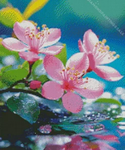 Blossom Flowers Diamond Painting