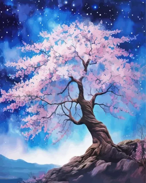 Blossom Tree Art Diamond Painting