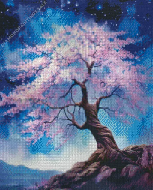 Blossom Tree Art Diamond Painting