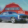 Blue 69 Camaro SS Diamond Painting