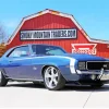Blue 69 Camaro SS Diamond Painting