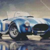 Blue AC Cobra Car Diamond Painting