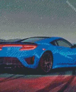 Blue Acura NSX Diamond Painting