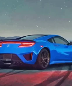 Blue Acura NSX Diamond Painting