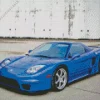 Blue Acura NSX Sport Car Diamond Painting