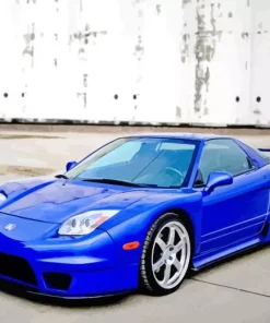 Blue Acura NSX Sport Car Diamond Painting