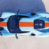 Blue And Orange GT40 Diamond Painting