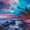 Blue And Purple Sunset Diamond Painting