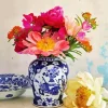 Blue And White Flower Vase Diamond Painting