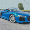 Blue Audi I8 Diamond Painting